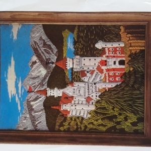Bernat Castle stitchery kit